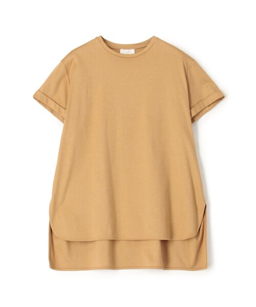 tシャツ スビンコットンスムース ロングプルオーバー レディース