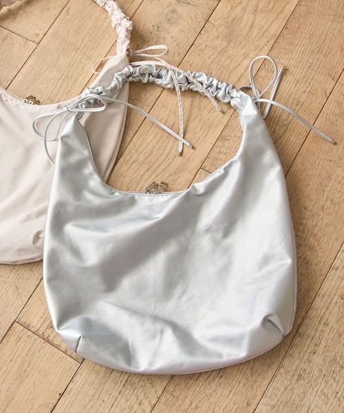 専用☆ギャザーバッグ LAKOLE ショルダーバッグ バッグ ギャザーハンドルショルダーバッグ