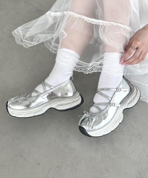 √nuage パンプス 厚底スニーカーバレエシューズ : ZOZOTOWN