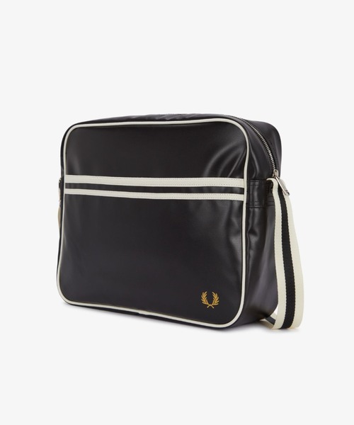 Fred Perry クラシックショルダーバッグ 黒 FRED PERRY フレッドペリー Classic Side Bag ショルダーバッグ