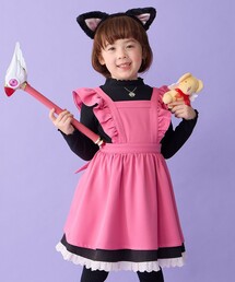 新品未使用【カードキャプターさくら×anyFAM】制服風ワンピ 110 新品 110 anyFAM カードキャプターさくら オープニング衣装風