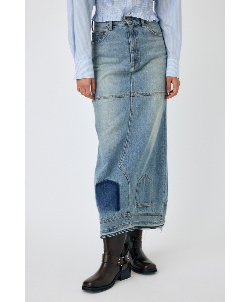 MOUSSY UPSIDE DOWN REMAKE デニムスカート MOUSSY デニムスカート UPSIDE DOWN REMAKE : ZOZOTOWN Yahoo!店