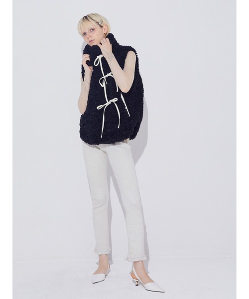 SORIN ソリン　アウター　ベスト　ファーベスト Synthetic Fur Lace-up Vest（その他アウター）｜SORIN（ソリン