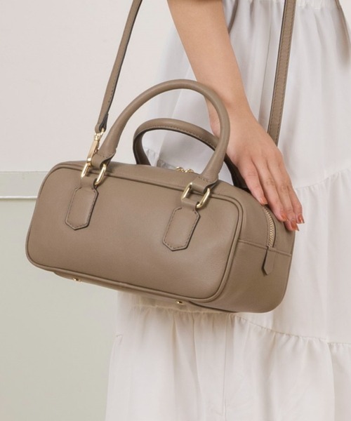ショルダーバッグ バッグ 「LA SCAIA」ミニボストンバッグ