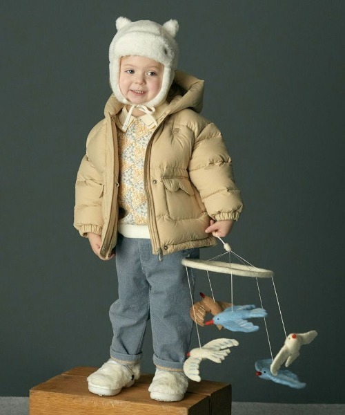 ダウン アウター ウェンディダウン キッズ 子供服 女の子 : ZOZOTOWN 
