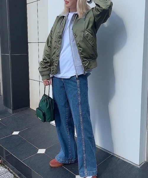 LACOSTE（ラコステ） ma1 ma-1 撥水ボンバージャケット / 中綿 MA-1