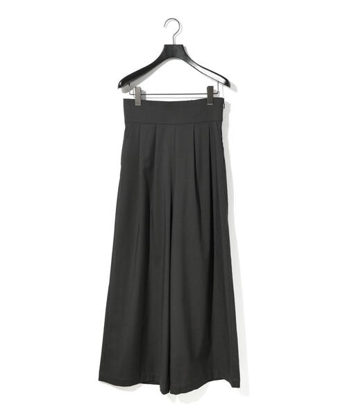 ミュベールハイウエストワイドパンツ 【新品未使用品】size36 MIDIUMISOLID パンツ for Ladies ハイウエストワイドパンツ