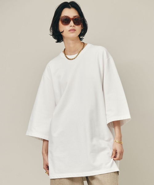 「Curensology」 7分袖カットソー FREE ホワイト レディース