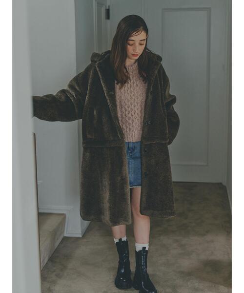 so4u（ソウフォーユー） コート アウター マルチウェイボアコート