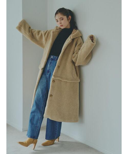 so4u（ソウフォーユー） コート アウター マルチウェイボアコート