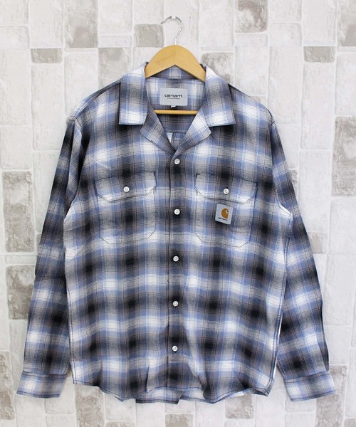 03M781◯ 80s Carhartt USA製 チェック BD ワークシャツ Carhartt WIP（カーハートワークインプログレス） シャツ WIP ルーズ