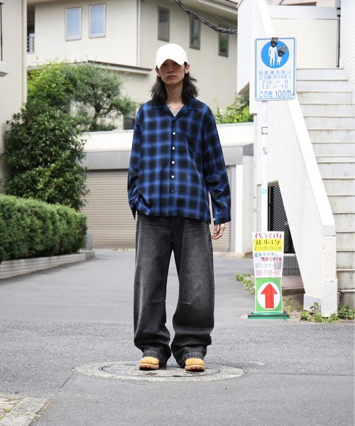 KAIKO（カイコー） ワイドパンツ ジーンズ KAIKO The denim wide fit