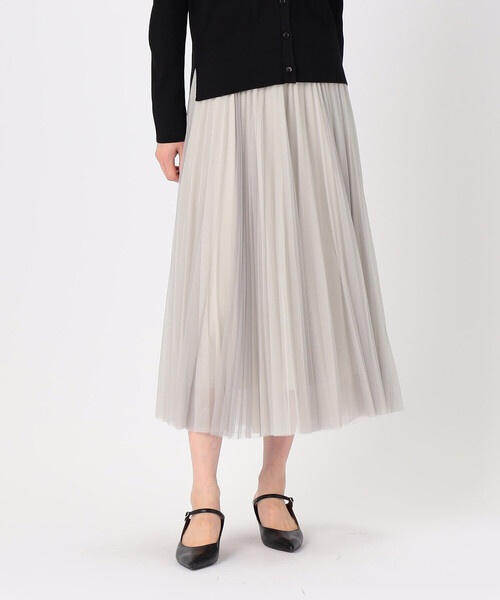 COMME CA（コムサ） スカート 「リバーシブル/洗える」ソフトチュール