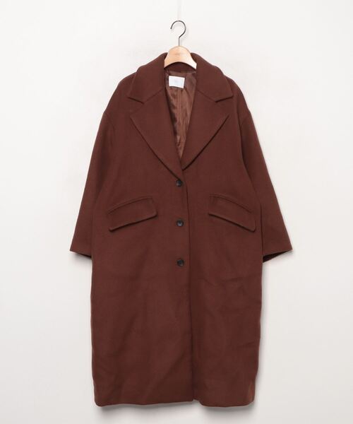 HARE（ハレ） チェスターコート MEDIUM ブラウン レディース