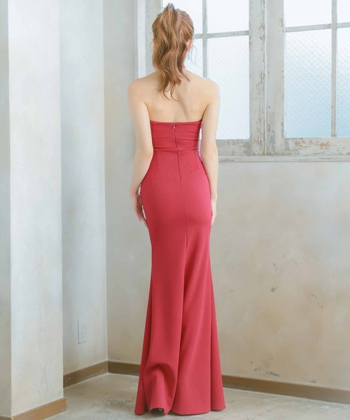 Tika（ティカ） ドレス キャバドレス ロング タイト クロス