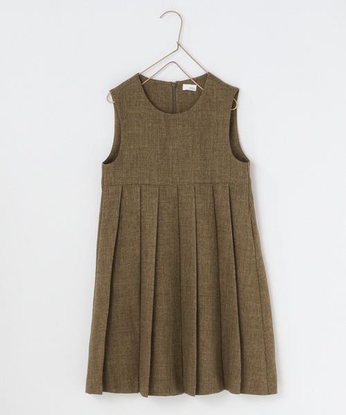 LOWRYS FARM✳︎ジャンパースカート&ジャケット　サイズ110〜120㎝ LOWRYS FARM ジャンパースカート メランジツイルジャンパー