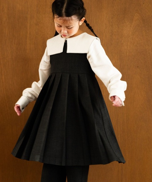 ◆S.です◆ LOWRYS FARM（ローリーズファーム） ジャンパースカート メランジ