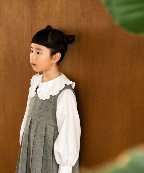 LOWRYS FARM（ローリーズファーム） ジャンパースカート メランジ