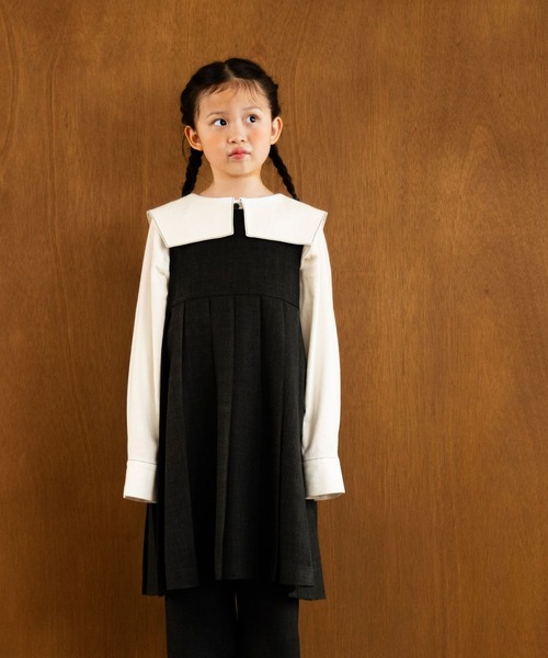 LOWRYS FARM（ローリーズファーム） ジャンパースカート メランジ