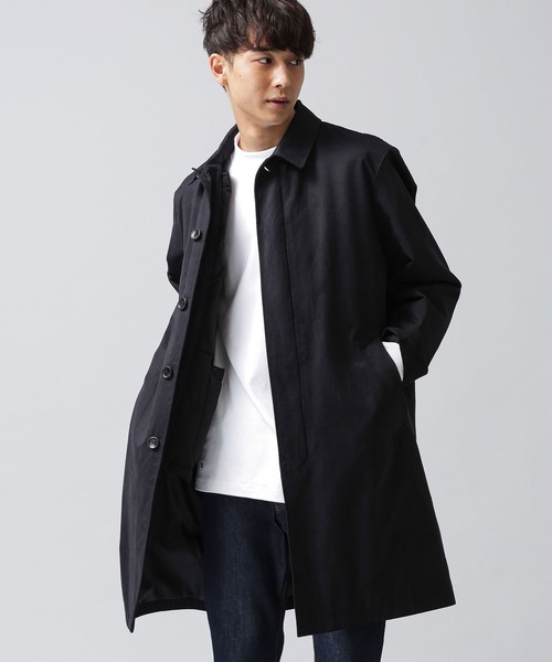 NANO universe（ナノ・ユニバース） コート L ネイビー メンズ