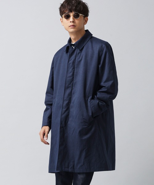 NANO universe（ナノ・ユニバース） コート L ネイビー メンズ