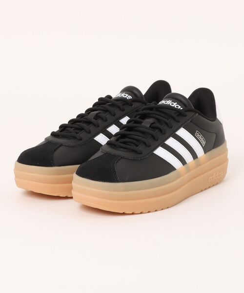 レディース 【ADIDAS】VL COURT BOLD CORE/CORE/ORBI 国内発送 adidas スニーカー 「adidas」 VL COURT BOLD レディース