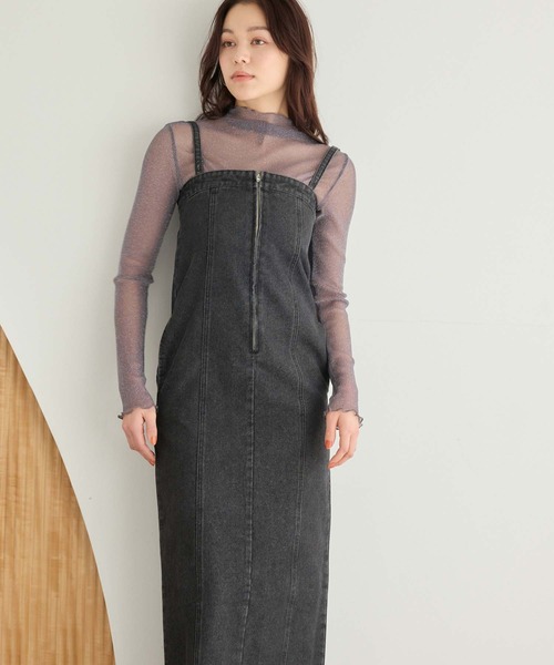 elu.デニムワンピース タグあり Cyndi dress | elu