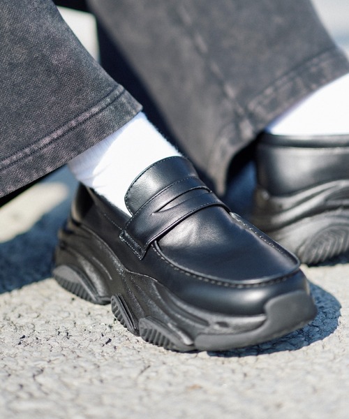 ROCHEM（ローシェン） ローファー 「+7.5cm」ボリュームハイソール