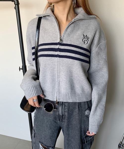 「non-hedge」 ニットカーディガン FREE アイボリー レディース_画像8