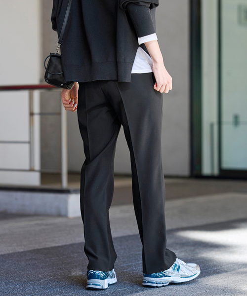 FRAMeWORK スラックス パンツ スリムストレートパンツ