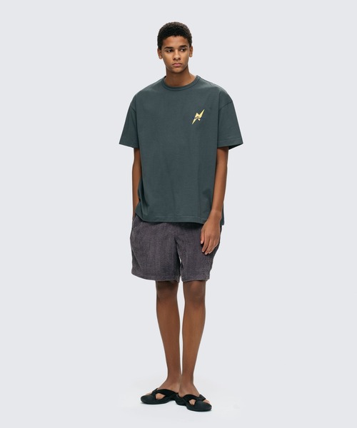 tシャツ 「WILDTHINGS / ワイルドシングス」 SEERSUCKER HENRY POCKET T レディース WILD THINGS tシャツ 「WILDTHINGS / ワイルドシングス