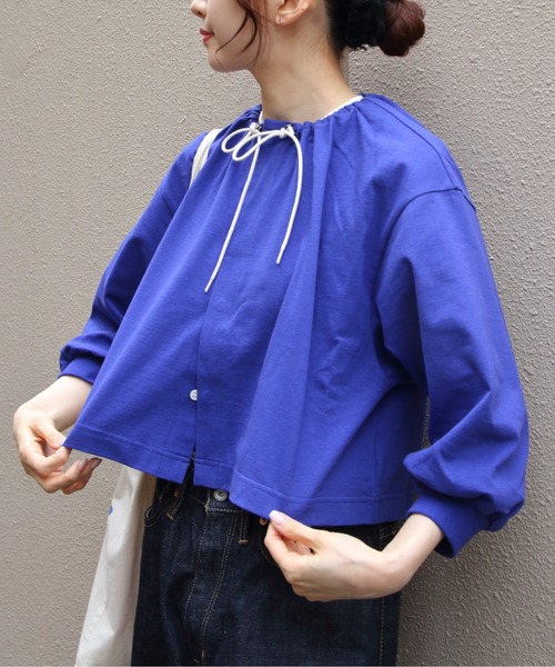カーディガン LE GLAZIK/ル グラジック　クルーネックカーディガン　CREW NECK CARDIGAN　LG-C0457 DCT レディース