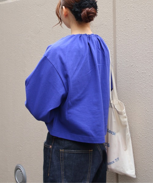 ☆レディース LE GLAZIK ル グラジック CREW NECK CARDIGAN クルー ネック カーディガン LG-C0457DCT【1枚までメール便配送可】【SALE】【10%OFF】 LE GLAZIK カーディガン GLAZIK/ル グラジック クルーネック