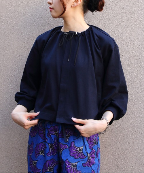 ☆レディース LE GLAZIK ル グラジック CREW NECK CARDIGAN クルー ネック カーディガン LG-C0457DCT【1枚までメール便配送可】【SALE】【10%OFF】 LE GLAZIK カーディガン GLAZIK/ル グラジック クルーネック