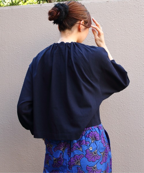カーディガン LE GLAZIK/ル グラジック　クルーネックカーディガン　CREW NECK CARDIGAN　LG-C0457 DCT レディース LE GLAZIK カーディガン GLAZIK/ル グラジック クルーネック