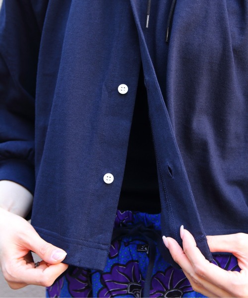 ☆レディース LE GLAZIK ル グラジック CREW NECK CARDIGAN クルー ネック カーディガン LG-C0457DCT【1枚までメール便配送可】【SALE】【10%OFF】 LE GLAZIK カーディガン GLAZIK/ル グラジック クルーネック