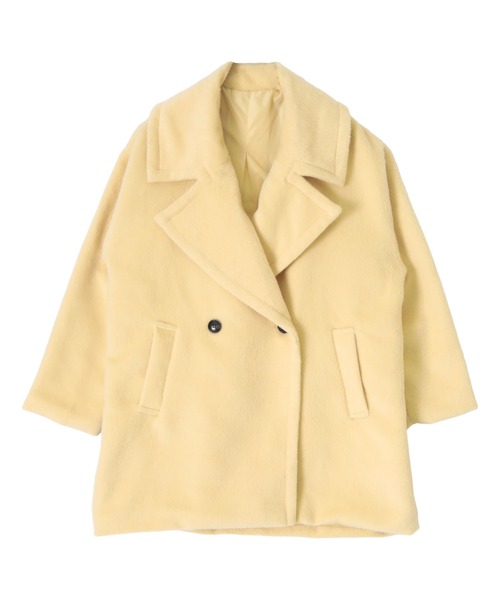 titivate（ティティベイト） チェスターコート FREE アイボリー