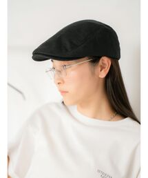 帽子 ベレー帽 リネン混ハンチング レディース｜ZOZOTOWN Yahoo!店