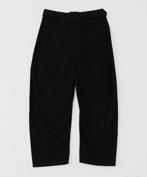 LEMAIRE スラックス (ルメール) TWISTED BELTED PANTS/LD1031