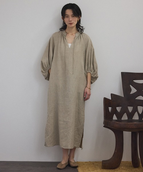 サロンアダムエロペワンピース　美品 SALON adam et rope' ワンピース 「WEB限定」ヨーロピアン