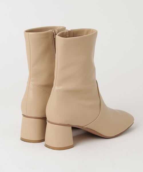 「MODE KAORI」 ショートブーツ 23cm ベージュ レディース_画像2
