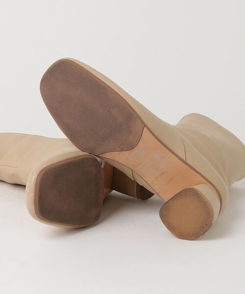 「MODE KAORI」 ショートブーツ 23cm ベージュ レディース_画像3