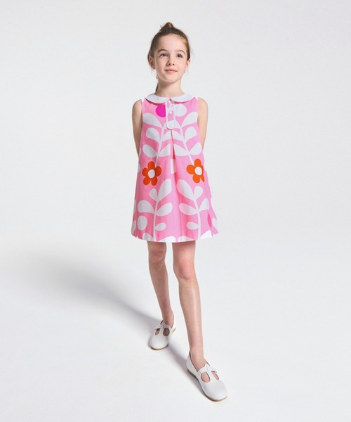 jacadi ワンピース フラワーモチーフワンピース キッズ 子供服