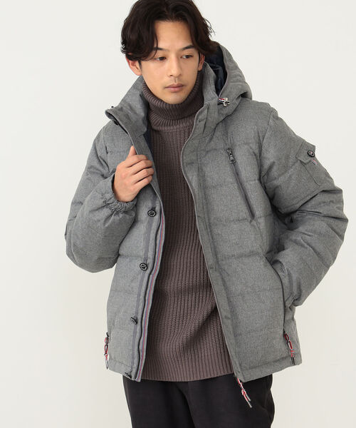 BEAMS HEART（ビームス ハート） ダウンジャケット X-LARGE グレー
