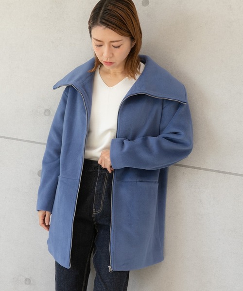 「PREFERIR」 コート MEDIUM ブラック レディース_画像4