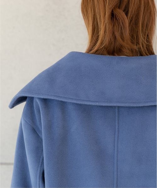 「PREFERIR」 コート MEDIUM ブラック レディース_画像9