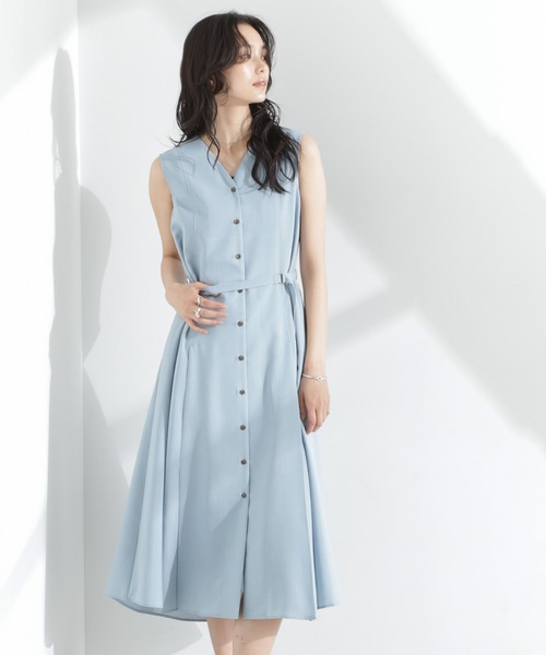 ワンピース　38 シャネル ココマーク グリポア P41 カシミヤ×ウール ニット