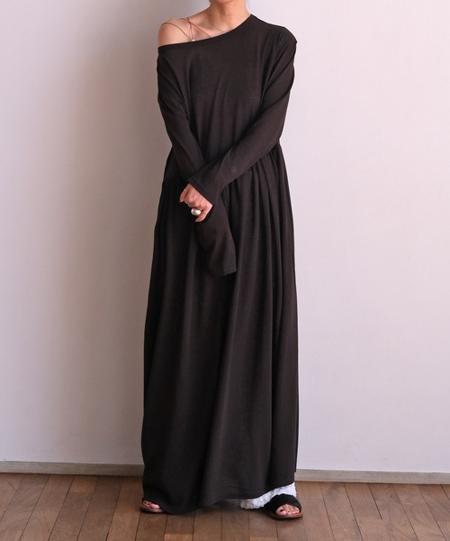 AKTE ワンピース AKTE（アクテ） ワンピース リラックスカットソーワンピース