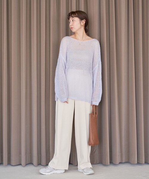 FREAK'S STORE」 イージーパンツ MEDIUM ベージュ レディース