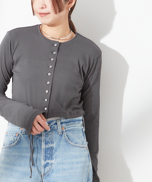 カーディガン 「SANA/サナ」CARDIGAN：カーディガン レディース sana（ファッション） カーディガン 「SANA/サナ」CARDIGAN